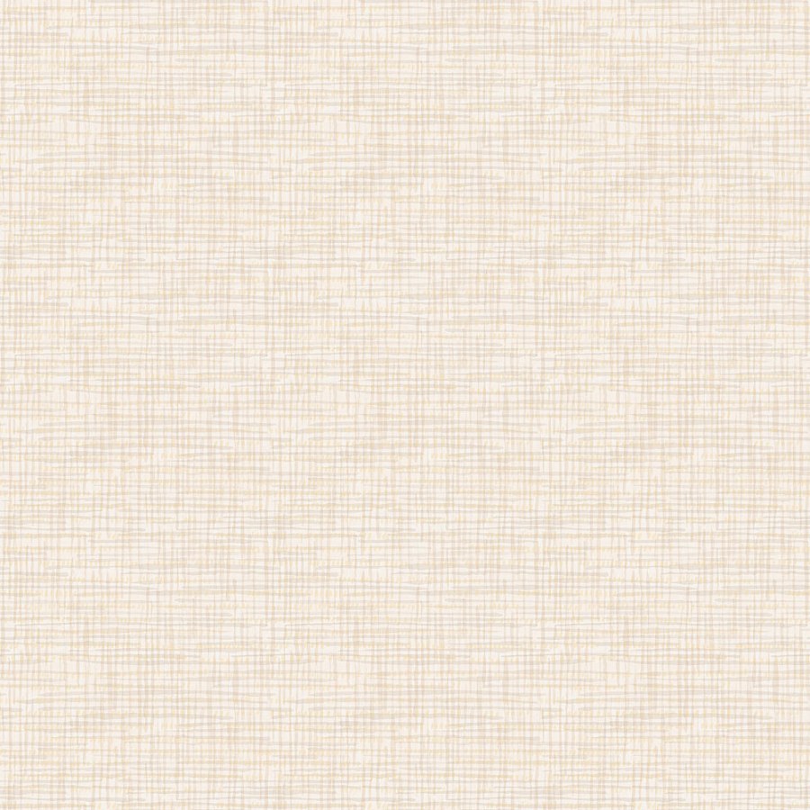 Kremasta flis tapeta imitacija grubo tkanine FT221241 | 0,53 x 10 m | Ljepilo besplatno - Na skladištu