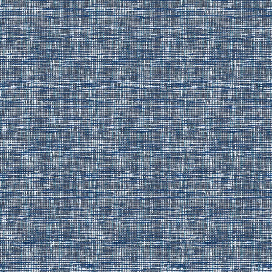 Plava flis tapeta imitacija grubo tkanine FT221250 | 0,53 x 10 m | Ljepilo besplatno - Na skladištu