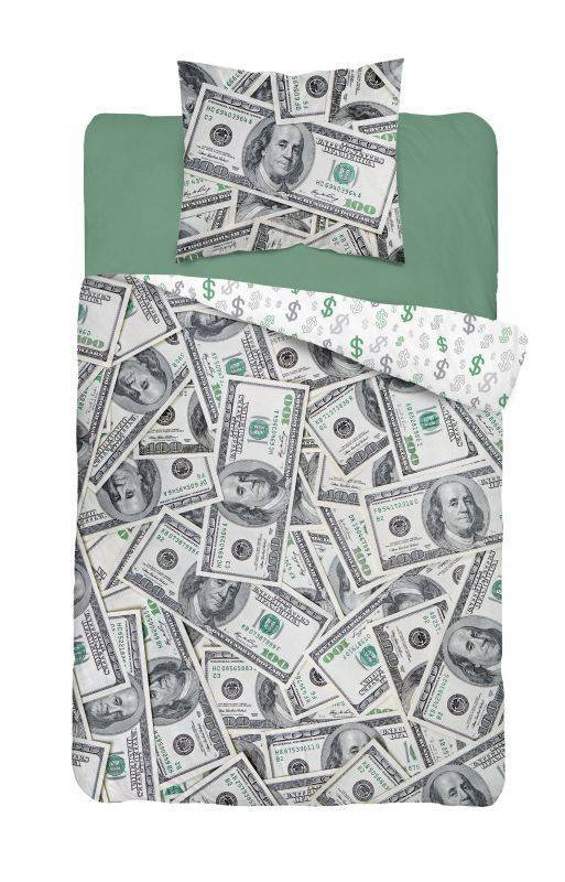 DETEXPOL Posteljina Money Cotton, 140/200, 70/80 cm - Dječji posteljina bez licencije