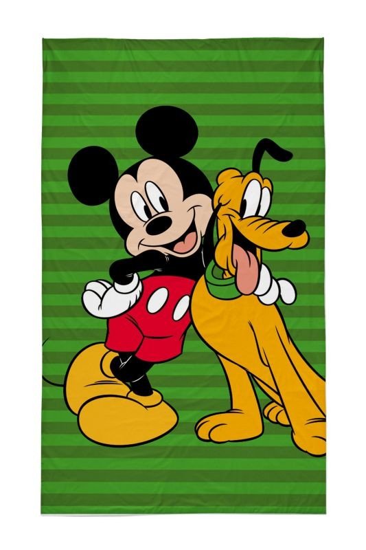 DETEXPOL Dječji ručnik Mickey and Pluto Cotton - frotir, 50/30 cm - Ručnik 50x30 cm