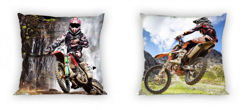 FARO Navlaka za jastuke Motocross Pamuk, 40/40 cm - pokrivači za jastuke