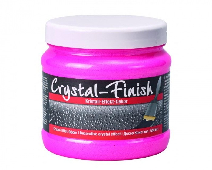 Dekorativna boja Crystal Finish Neon Pink 750 ml - Dekorativni premazi