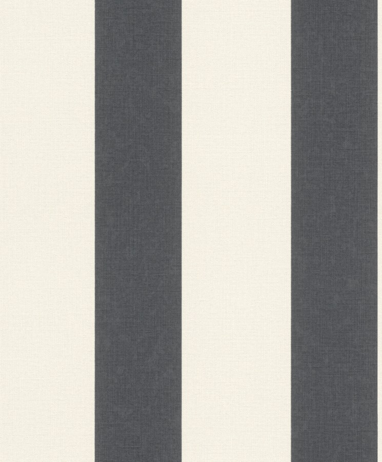 Flis tapeta crnobijela prugasta Florentine 485479 | Ljepilo besplatno - Rasch