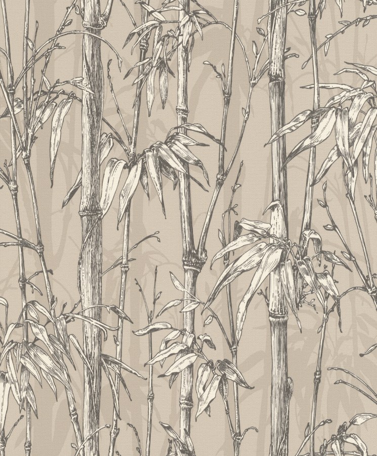 Flis tapeta bambus Florentine 484861 | Ljepilo besplatno - Rasch