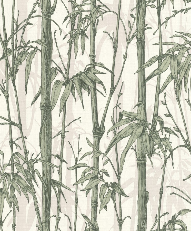 Flis tapeta bambus Florentine 484847 | Ljepilo besplatno - Rasch