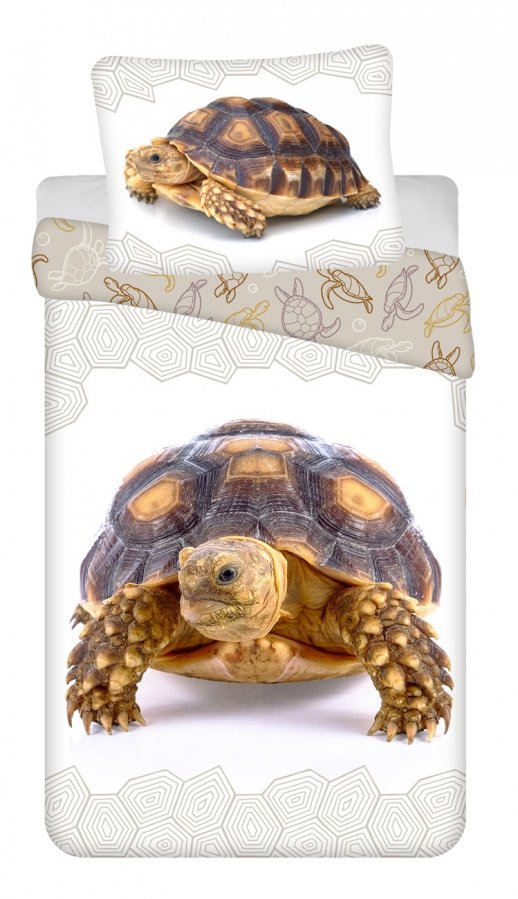 Fotoprint posteljina Turtle | 140x200, 70x90 cm - Dječja posteljina Fototisak