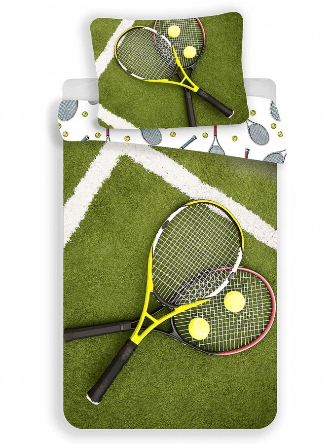 Fotoprint posteljina Tenis | 140x200, 70x90 cm - Dječja posteljina Fototisak