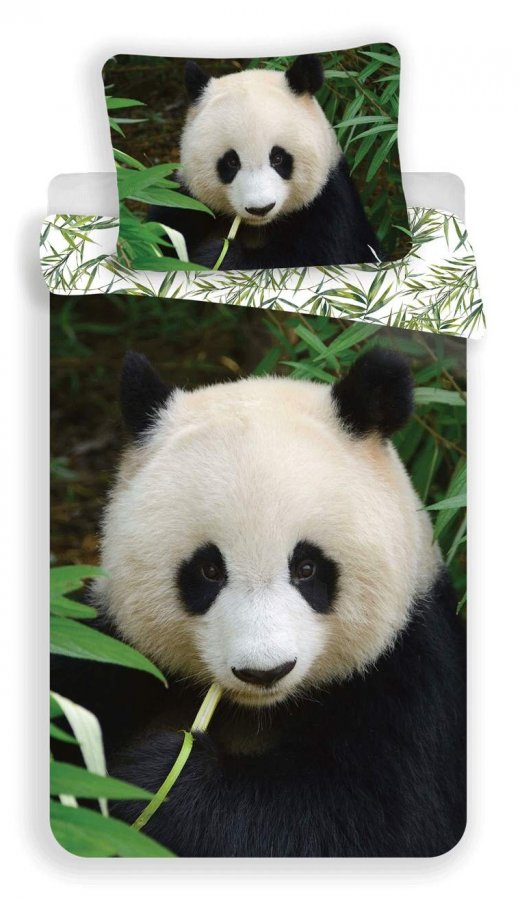 Fotoprint posteljina Panda 02 | 140x200, 70x90 cm - Dječja posteljina Fototisak