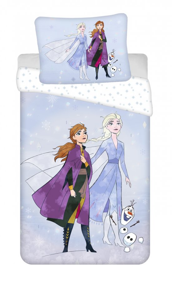 Posteljina Frozen 2 "Adventure" | 140x200, 70x90 cm - Licencirana posteljina