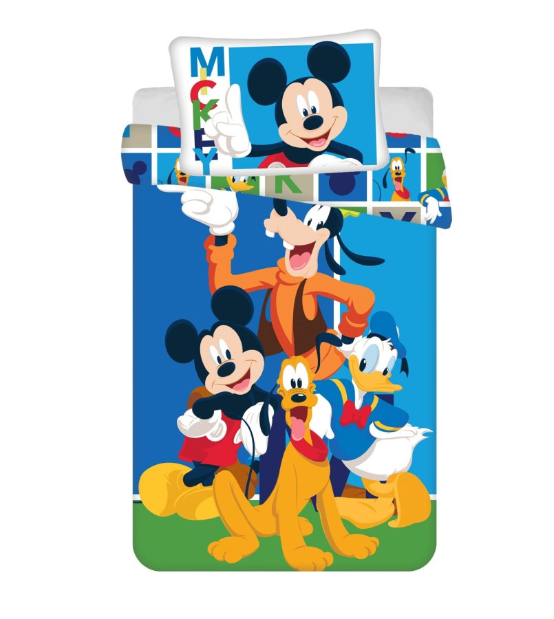Disney posteljina za bebu Mickey and Friends baby | 100x135, 40x60 cm - Dječja posteljina licencirana