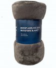 JERRY TKANINE Super mekana mikroflanel deka Sivi poliester, 150/200 cm Deke i vreće za spavanje - mikro deke