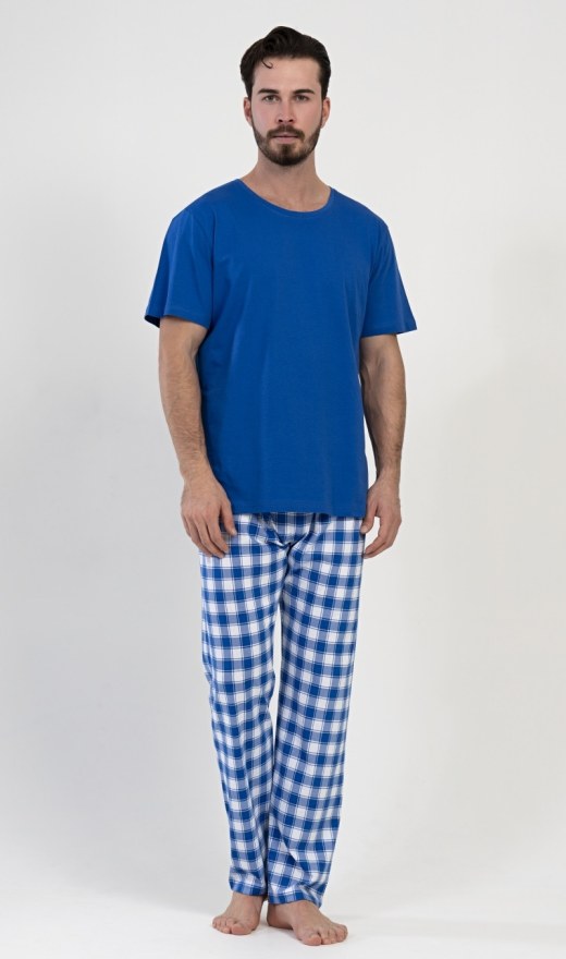 Muška duga pidžama Karel - Muška pidžama s dugim rukavima