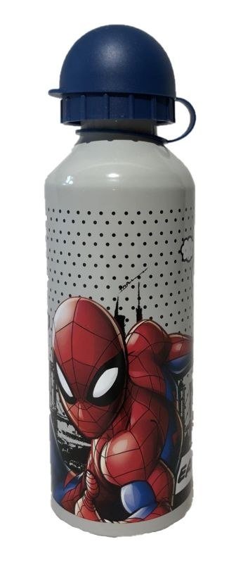 EUROSWAN ALU boca Spiderman siva Aluminij, Plastika, 500 ml - boce za vodu