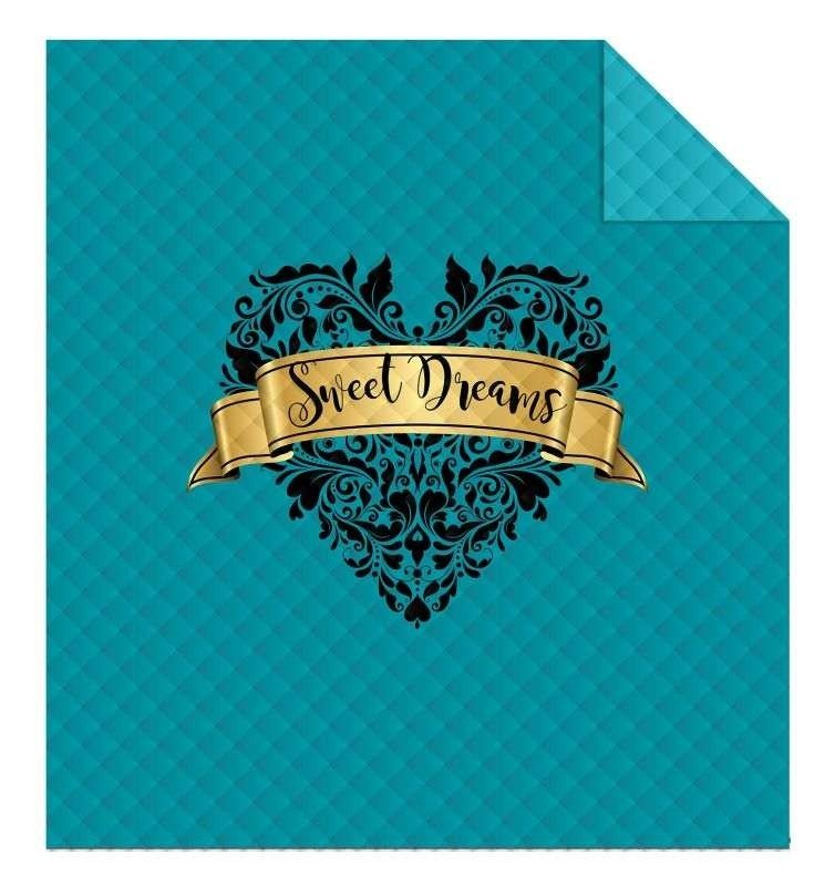 DETEXPOL Prekrivač Sweet Dreams poliester, 170/210 cm - Pokrivači