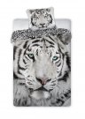 FARO Posteljina White Tiger Cotton, 140/200, 70/90 cm Posteljina foto print