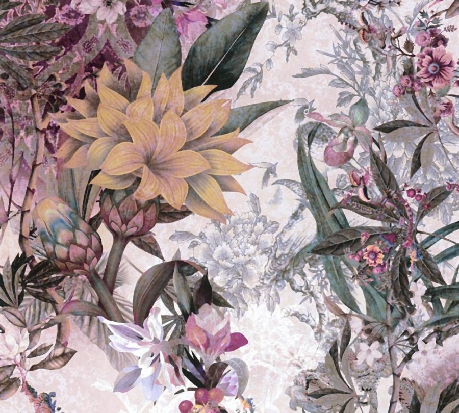 Cvjetna tapeta od flisa 38177-5 Dream Flowery | Ljepilo besplatno - AS Création