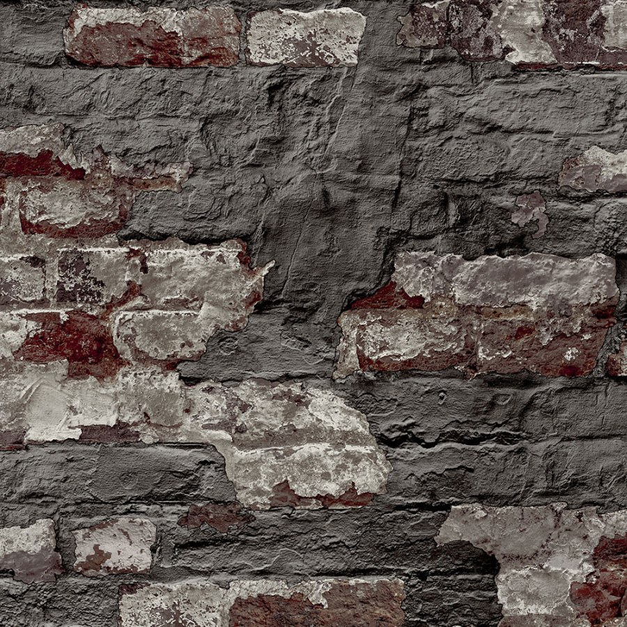 Flis tapeta ljušteni zid od opeke WL3303 | Ljepilo besplatno