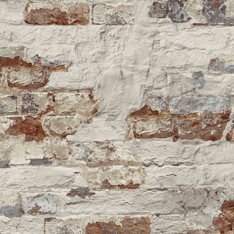 Flis tapeta ljušteni zid od opeke WL3302 | Ljepilo besplatno