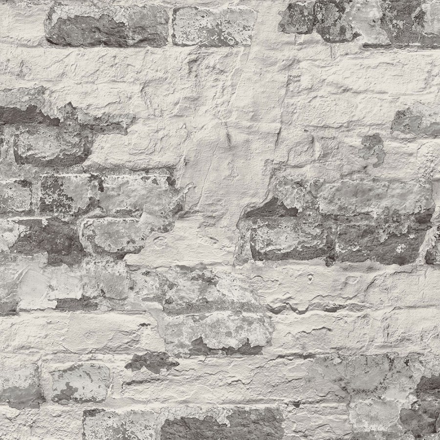 Siva flis tapeta, ciglova zid WL3301 | Ljepilo besplatno
