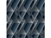 Geometrijska 3D flis tapeta za zid, imitace dřeva WL2602 | Ljepilo besplatno Grandeco
