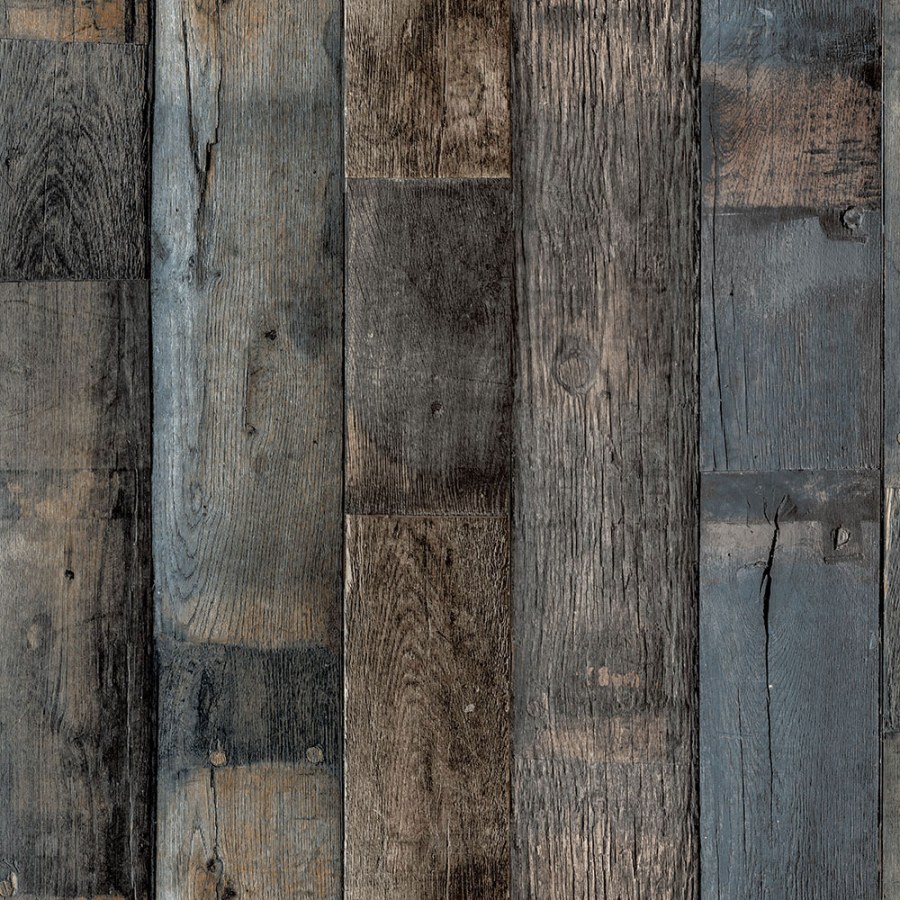 Flis tapeta za zid, imitacija drva, drvene daske, WL1402 | Ljepilo besplatno - Grandeco