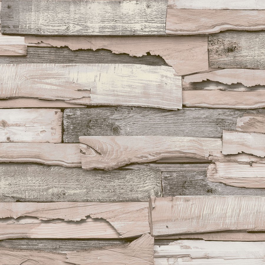 Flis tapeta za zid, imitacija drva, drvene daske, WL1001 | Ljepilo besplatno