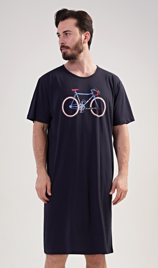 Muška noćna majica kratkih rukava Bike