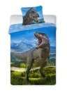 FARO Posteljina T-Rex planine Pamuk, 140/200, 70/90 cm Posteljina foto print