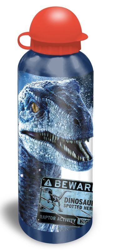EUROSWAN ALU boca Jurassic World plava Aluminij, Plastika, 500 ml