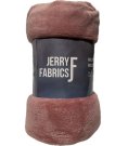 JERRY FABRICS Pokrivač mikroflannel super soft Staro ružičasti poliester, 150/200 cm Deke i vreće za spavanje - mikro deke
