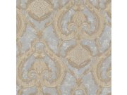 Luksuzna sivo-zlatna dvorca flis tapeta za zid - M31901 Magnifica Murella | Ljepilo besplatno
