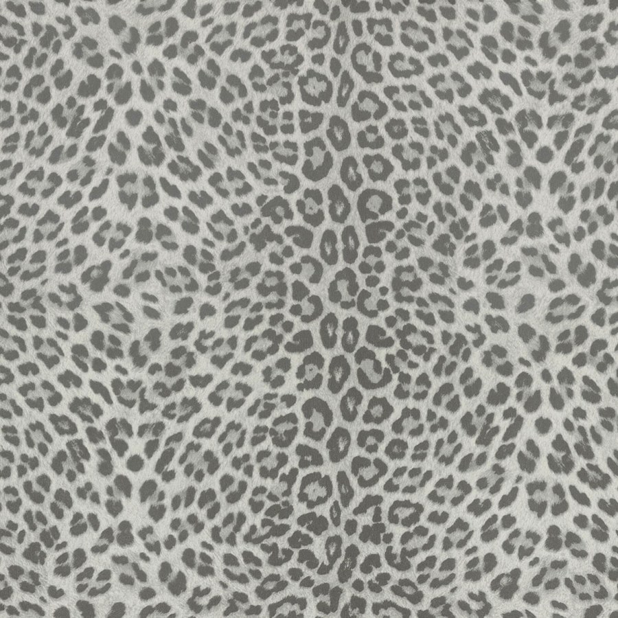 Siva flis tapeta s vinil površinom imitacija kože leoparda Z80045 Philipp Plein | Ljepilo besplatno - Zambaiti Parati