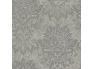 Luksuzna sivo-srebrna flis tapeta za zid - ornamenti - M13013, Murella Italia | Ljepilo besplatno