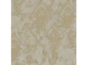 Luksuzna bež flis tapeta za zid - zlatne ornamenti - M13001, Murella Italia | Ljepilo besplatno
