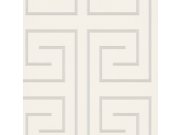 Luksuzna kremasta geometrijska flis tapeta za zid Z76021, Vision | Ljepilo besplatno