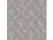 Zambaiti Parati - Siva flis dvorska tapeta za zid, Z66841, Satin Flowers | Ljepilo besplatno Siva flis dvorska tapeta za zid, Z66841, Satin Flowers | Ljepilo besplatno