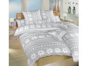 Sobi siva pamučna presvlaka Posteljina za krevete - Posteljina - Posteljina pamuk