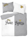 DETEXPOL Francuska posteljina Princ i princeza Pamuk, 220/200, 2x70/80 cm Posteljina klasičan uzorak