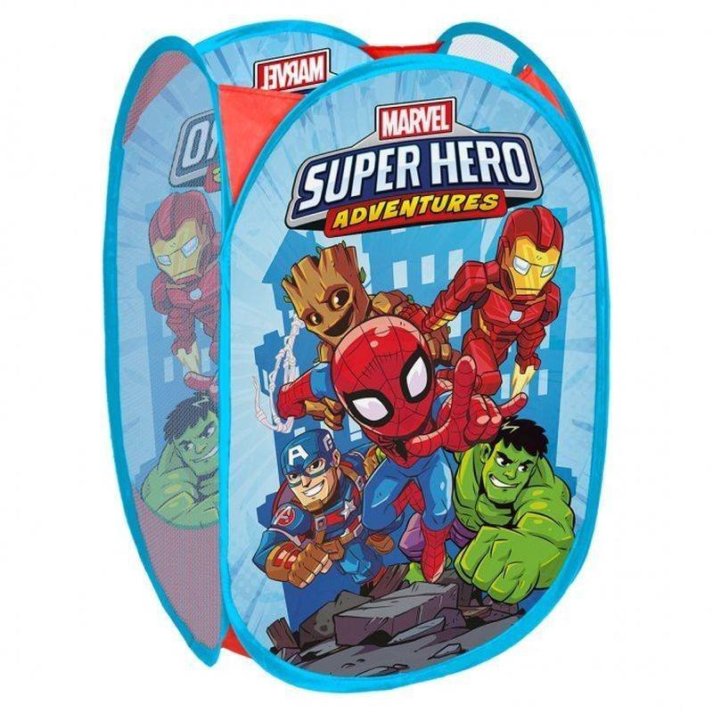 SEVEN Košara za igračke Super Hero Poliester, 36x36x58 cm - vreće za igračke