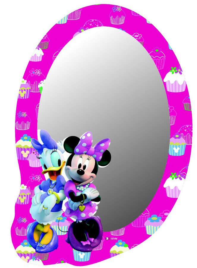 Dječje naljepnice ogledalo Minnie i prijateljica DM-2101, 15x22 cm
