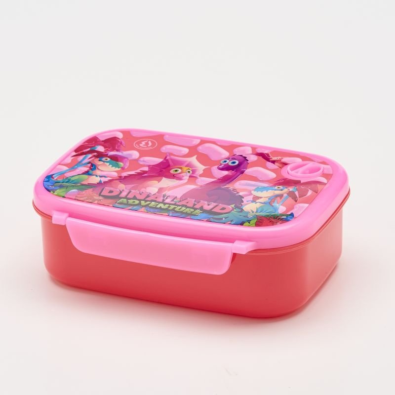 Water Revolution Snack Box Dinaland ružičasta plastika, 17 x 13 x 6 cm - snack kutije