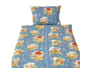 Prekrivanje od krepa za krevetić Brza rotacija 90x130, 45x60 cm Posteljina za krevete - Dječja posteljina - Dječja posteljina za bebe - Dječja posteljina krep