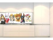 Samoljepljiva fototapeta za kuhinju KI-180-110 Portret pasa | 180 x 60 cm Samoljepljive - Za kuhinje