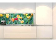 Samoljepljiva fototapeta za kuhinju KI-180-122 Tulipani | 180 x 60 cm Samoljepljive - Za kuhinje
