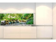 Samoljepljiva fototapeta za kuhinju KI-180-134 Botanički vrt | 180 x 60 cm Samoljepljive - Za kuhinje
