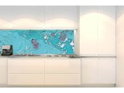 Samoljepljiva fototapeta za kuhinju KI-180-148 Oštećeni zid | 180 x 60 cm Samoljepljive - Za kuhinje