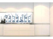 Samoljepljiva fototapeta za kuhinju KI-180-162 Čaša vode | 180 x 60 cm Samoljepljive - Za kuhinje