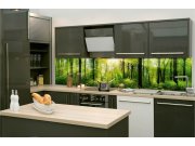 Samoljepljiva fototapeta za kuhinju KI-260-133 Osvežavajuća šuma | 260 x 60 cm