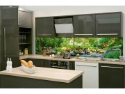 Samoljepljiva fototapeta za kuhinju KI-260-134 Botanički vrt | 260 x 60 cm