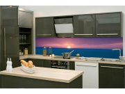 Samoljepljiva fototapeta za kuhinju KI-260-138 Izlazak sunca | 260 x 60 cm Samoljepljive - Za kuhinje
